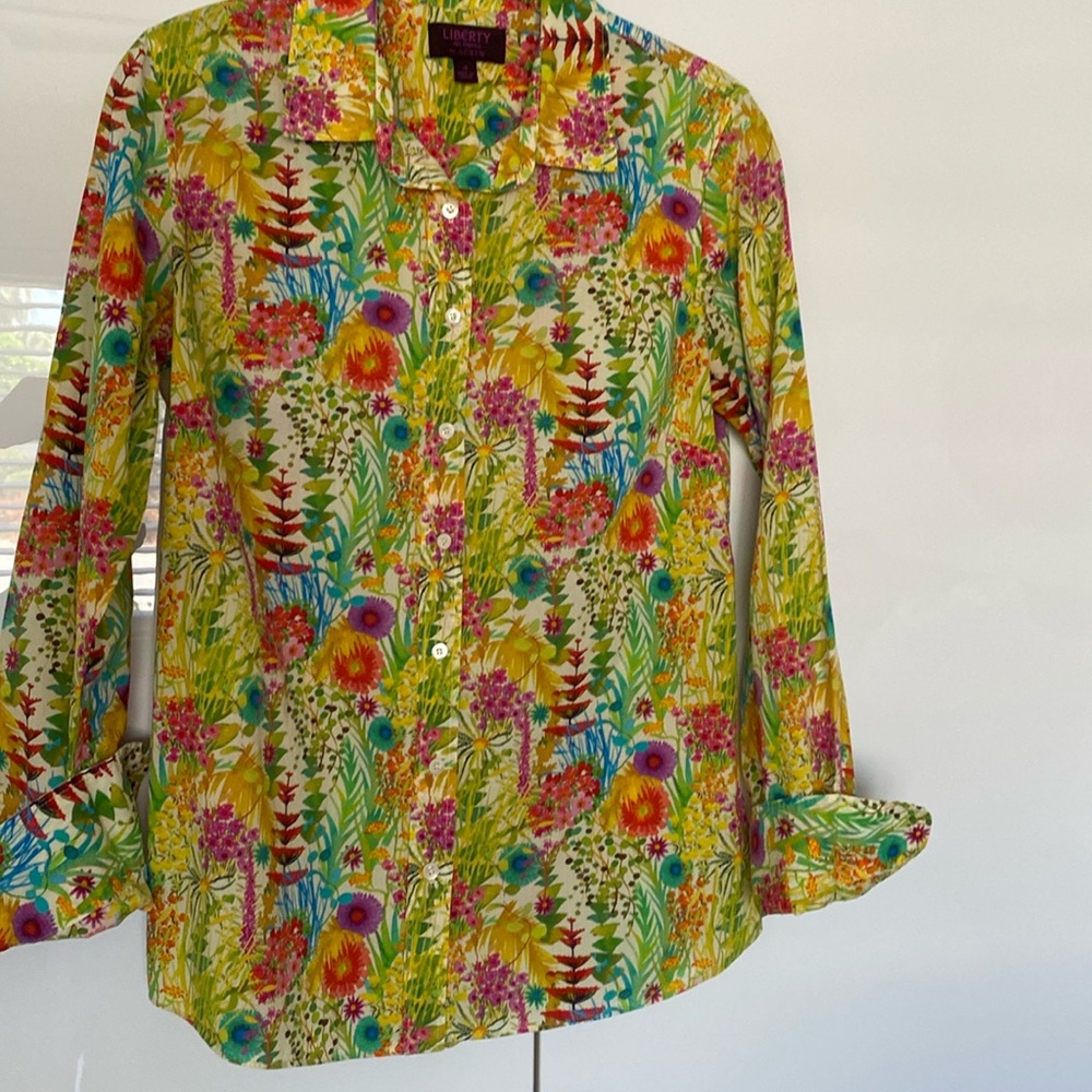 J. Crew Liberty of London Button Down